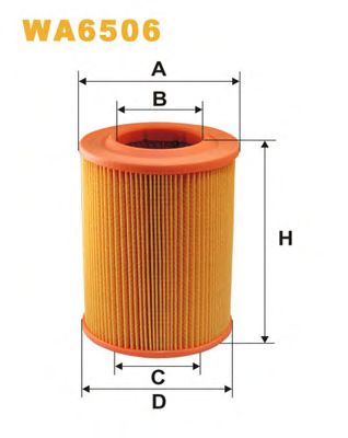 WIX FILTERS wa6506 -  Воздушный фильтр